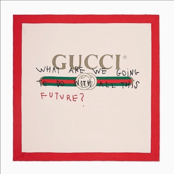 Gucci Accessories - NWT Gucci CoCo capitan logo silk scarf